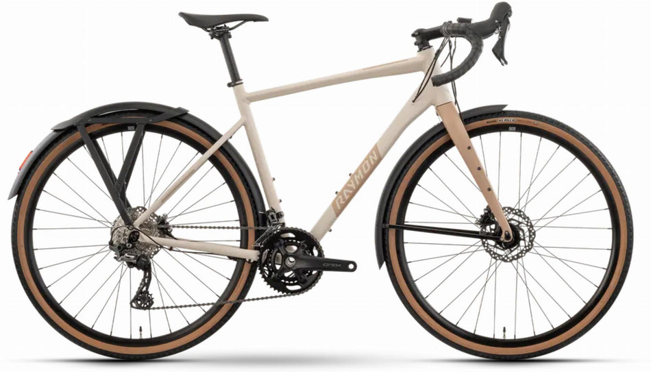 Raymon Territ Pro Street Gravelbike Diamant 28" sand brown