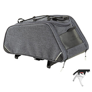 Norco Drayton Gepäckträgeraufsatztasche TopKlip tweed grey 7/10 L