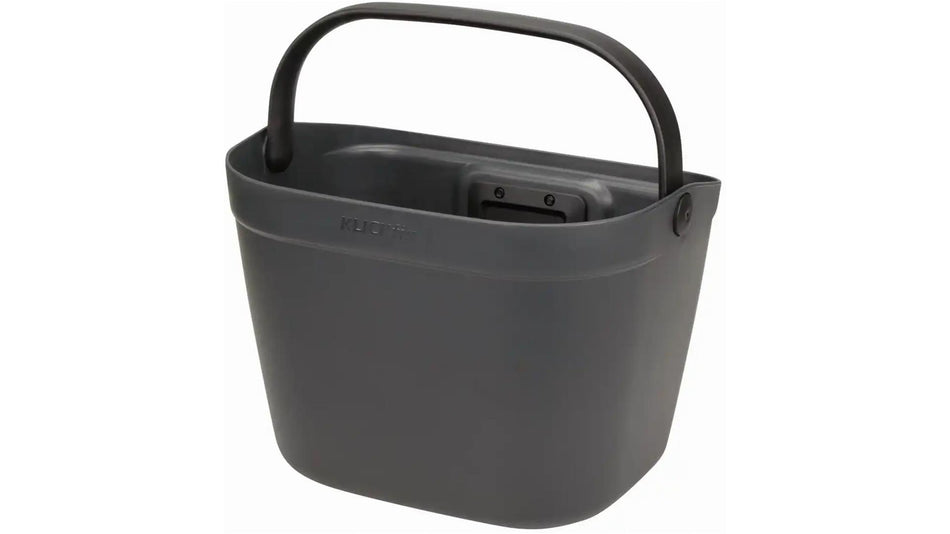 KLICKfix Mio Basket Lenkerkorb granite black 18 L