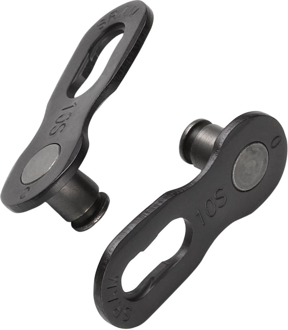 SRAM PowerLock Kettenschloss 10-fach für PC-1090R, 1090, 1070, 1050, 1030, EX1 - 1 Stk. auf Blisterkarte schwarz