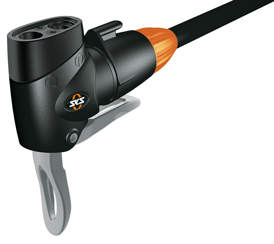 SKS GERMANY Schlauch mit Multi Valve-Kopf für Rennkompressor black