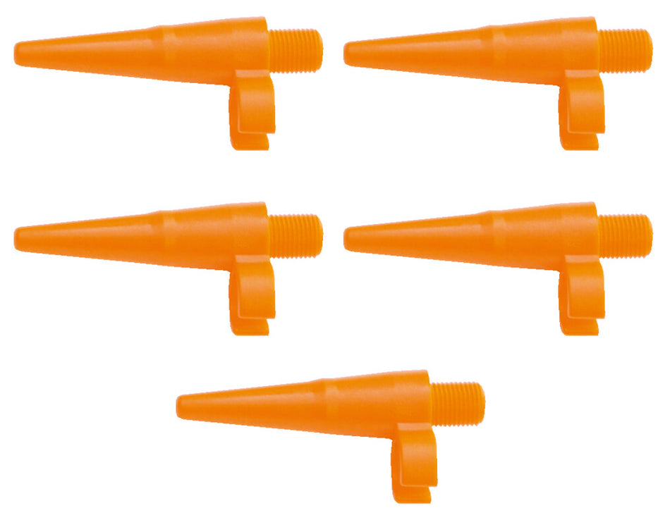 SKS GERMANY Campingnippel Set orange 5 Stück