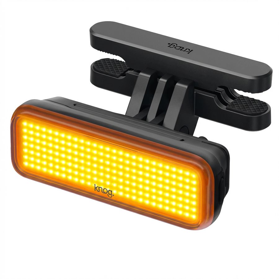 Knog Blinder Link Rücklicht StVZO 35 Lumen, Rote LED, für horizontale Montage am Sattel oder Gepäckträger black
