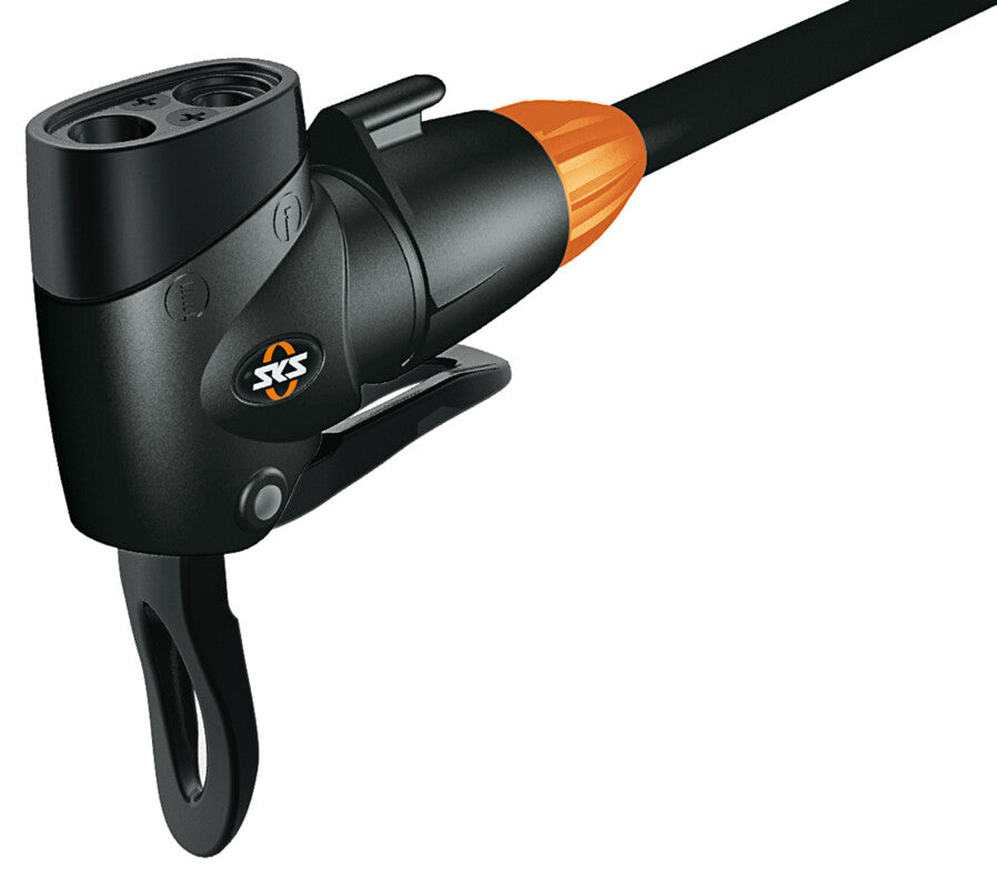 SKS GERMANY Schlauch mit Multi Valve-Kopf für Airkompressor 12.0 black