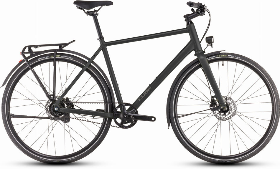 Cube Nulane Comfort EXC FE Cityrad Diamant 28" grey´n´chrome