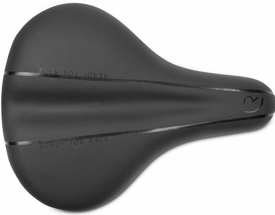 RFR Sattel CITY COMFORT D2 & Elastomere black