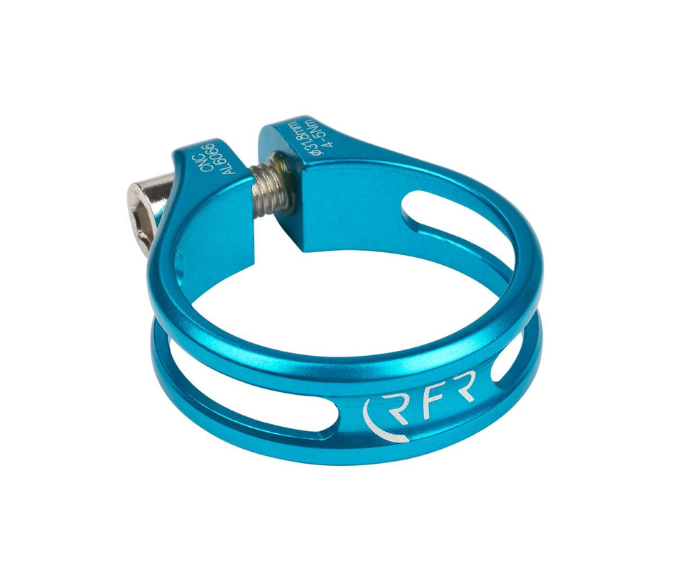 RFR Sattelklemme 31,8 mm Ultralight blue