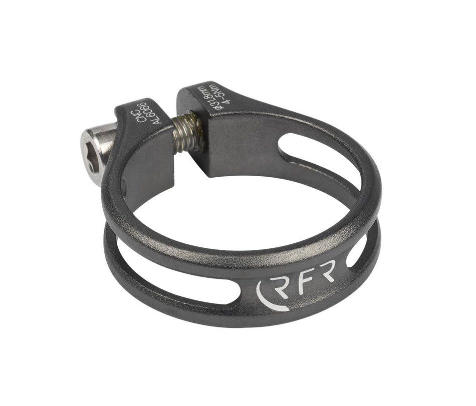 RFR Sattelklemme 31,8 mm Ultralight grey