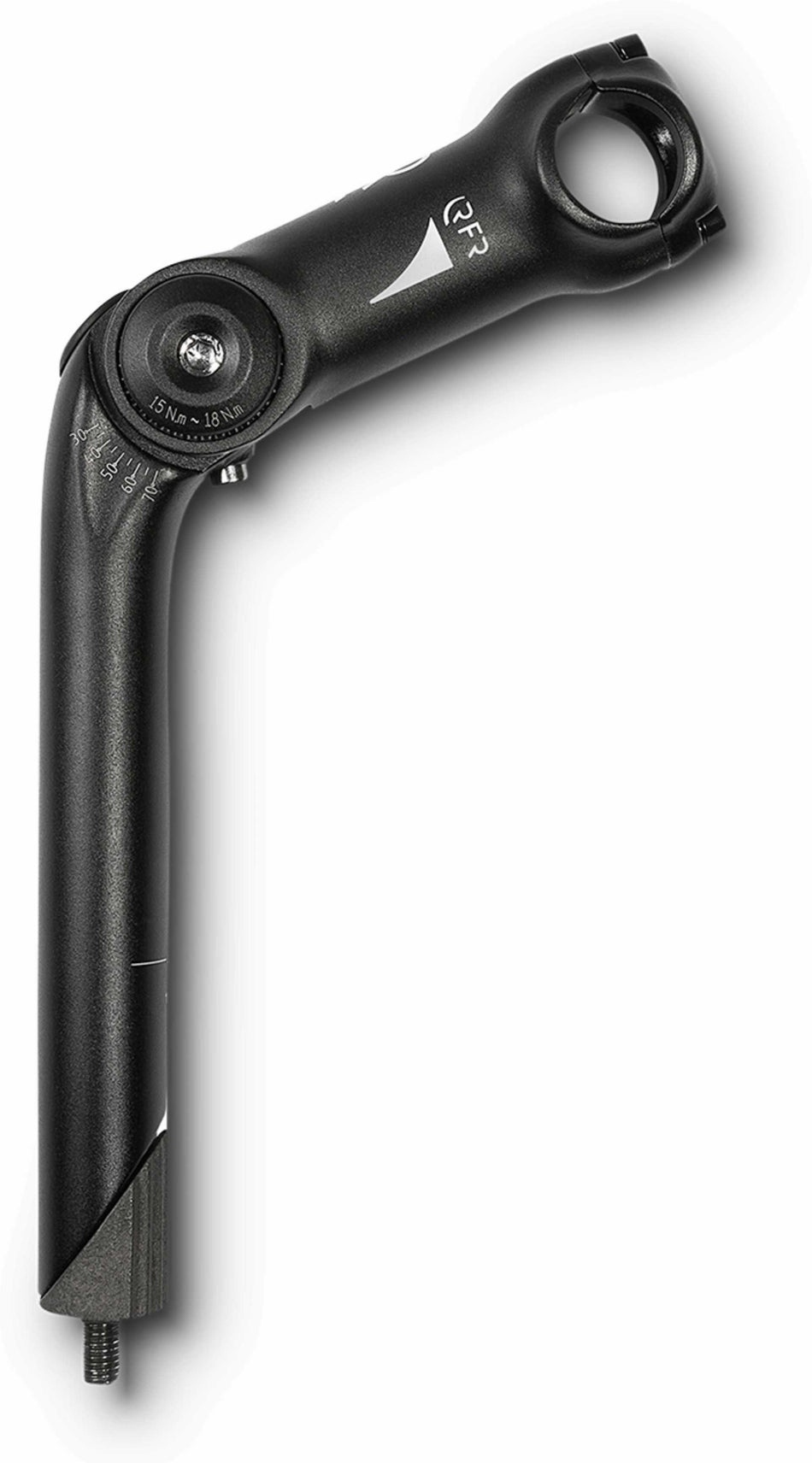 RFR verstellbarer Vorbau mit Schaft Trekking black 25,4 mm x 105 mm