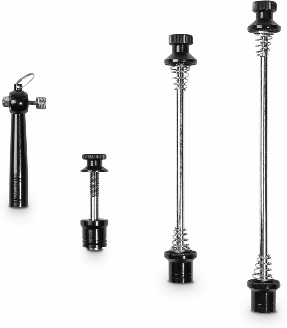 RFR Schnellspanner-Set mit Diebstahlschutz VR/HR u. Sattel-Diebstahlschutz