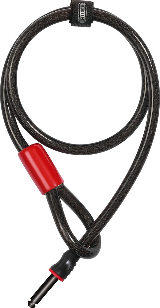 Abus Adapter Cable ACL 12/100 BK Zusatzsicherung für Rahmenschloss schwarz