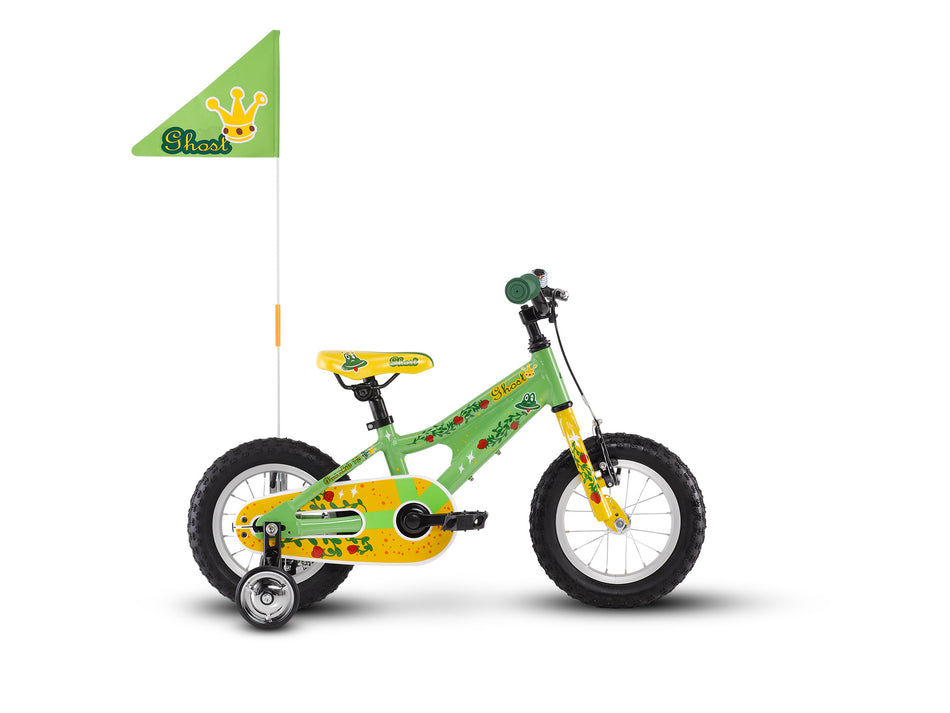 Ghost Powerkid Kinderrad 12" green/yellow
