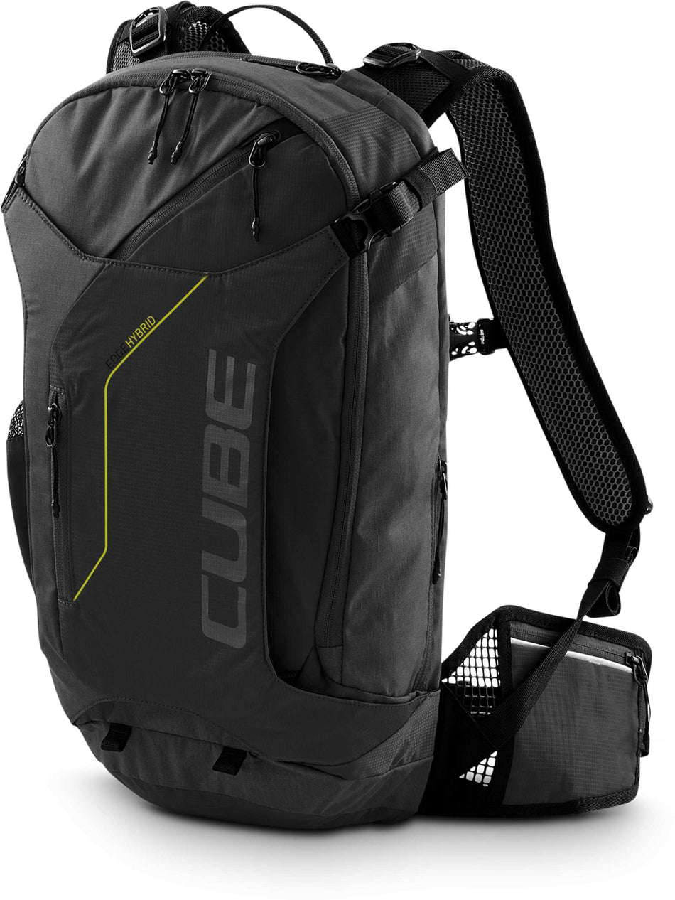CUBE Rucksack EDGE HYBRID black´n´lime