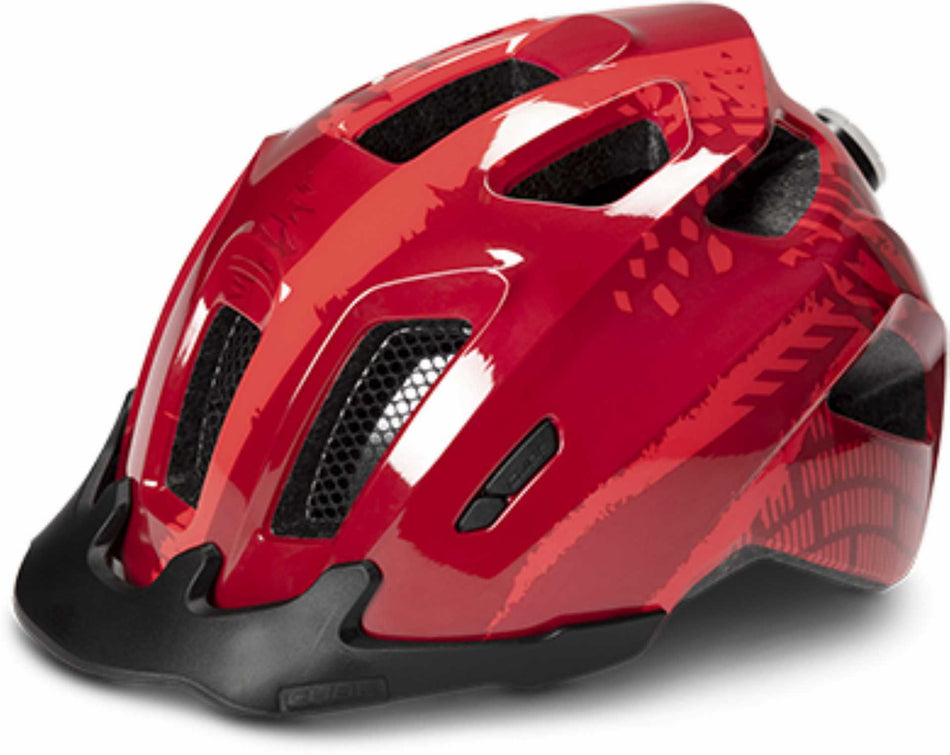 Cube Helm ANT red splash