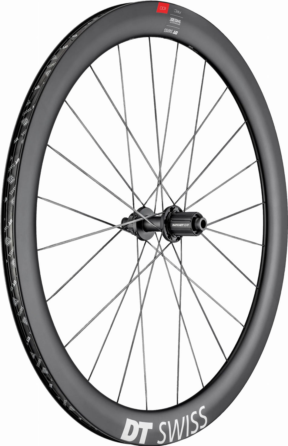 DT Swiss ARC 1100 Dicut, Hinterrad 28", Carbon, Center Lock, Felgenhöhe 50 mm, Freilaufkörper Shimano Road 11-fach für Steckachse 12/142 mm TA, Ratchet EXP