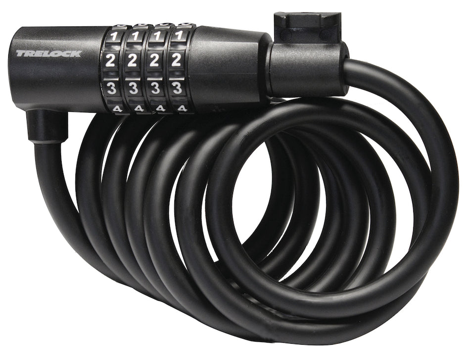 Trelock SK 108 Code 180/8 Spiralkabelschloss