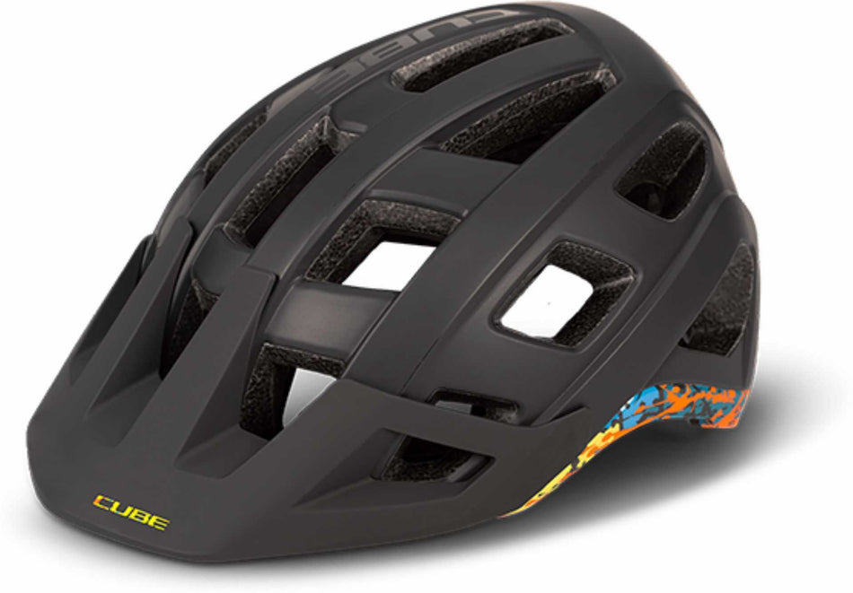 Cube Helm BADGER black´n´splash