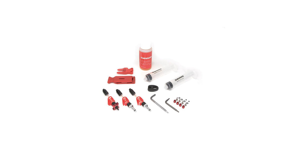 SRAM Scheibenbremsen Entlüftungs-Kit Standard DOT V2  inkl. DOT5.1 Flüssigkeit