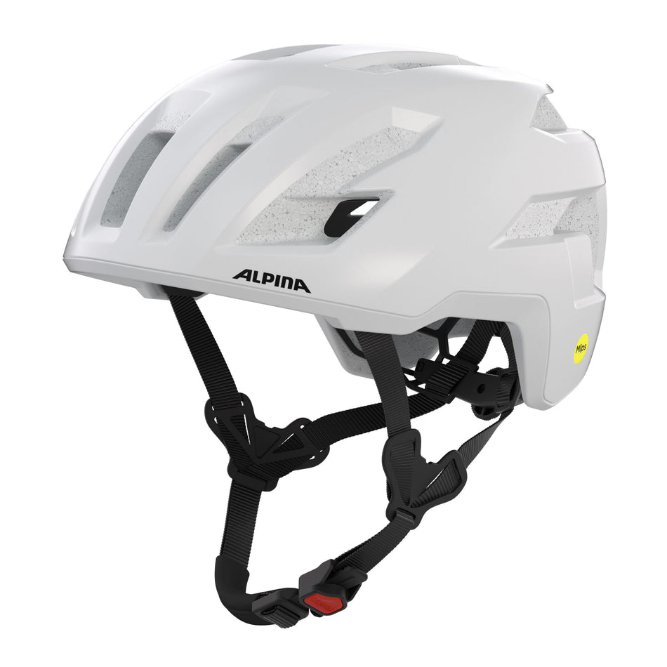 Alpina Taunus Gravel Mips Helm white matt