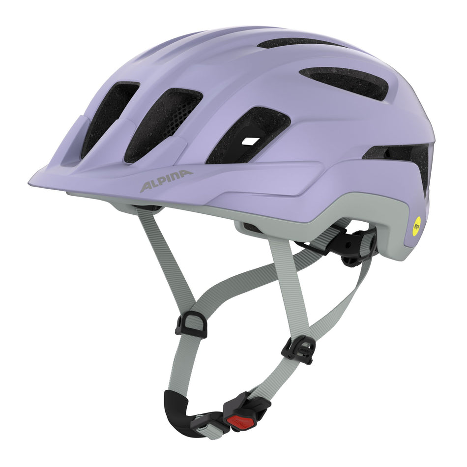 Alpina Paranus Mips Helm lilac-grey matt