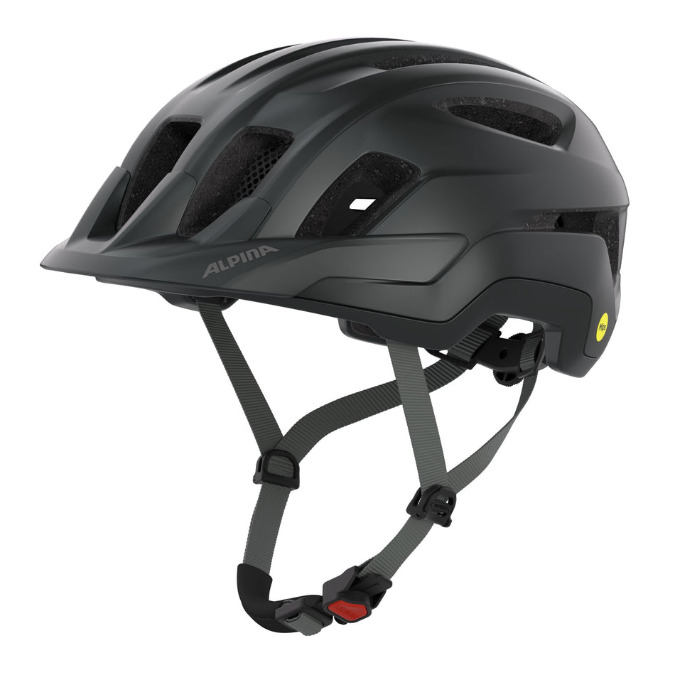 Alpina Paranus Mips Helm black-midnight grey matt