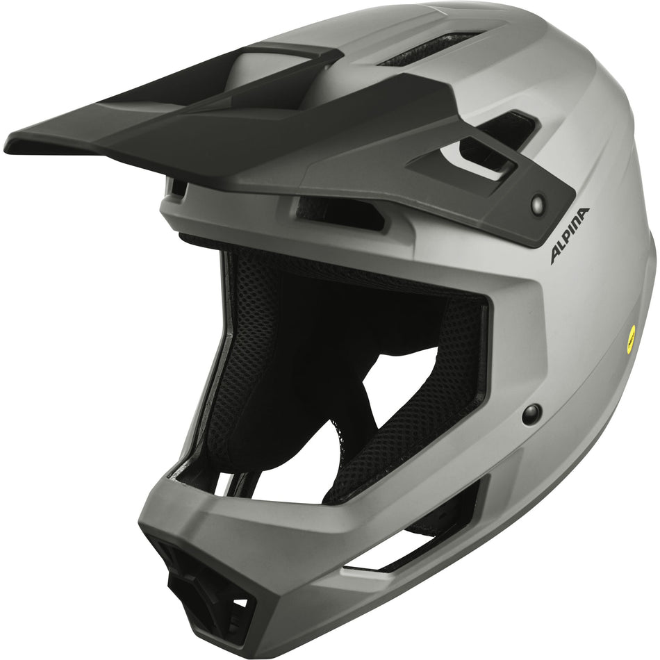 Alpina Pikes Mips Downhill-Helm smoke-grey matt