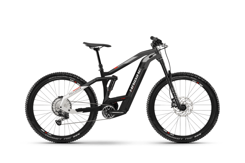 Haibike FullSeven 9 27,5" black/ titan/ white