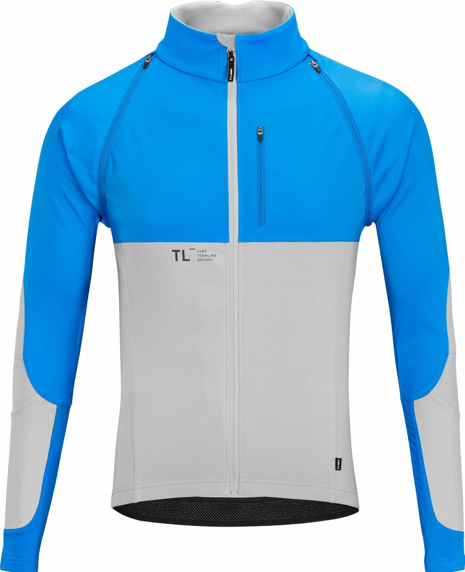 CUBE Teamline Multifunktionsjacke blue´n´grey
