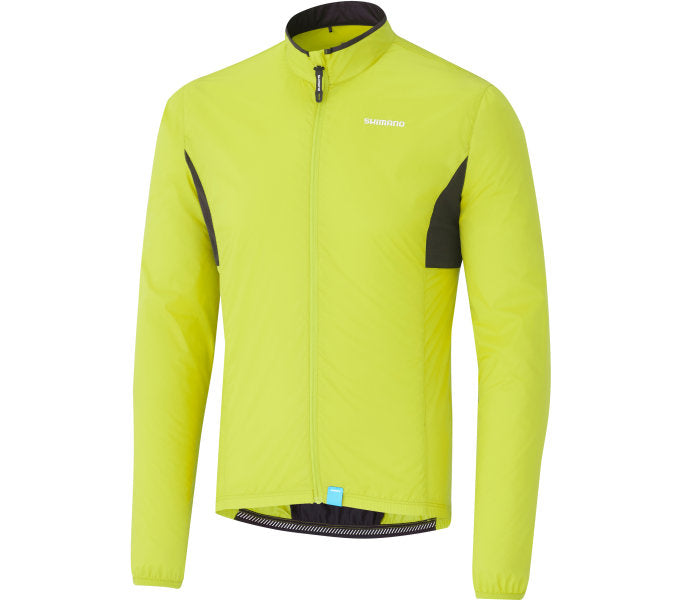 Shimano Compact Windbreaker Jacke neon yellow