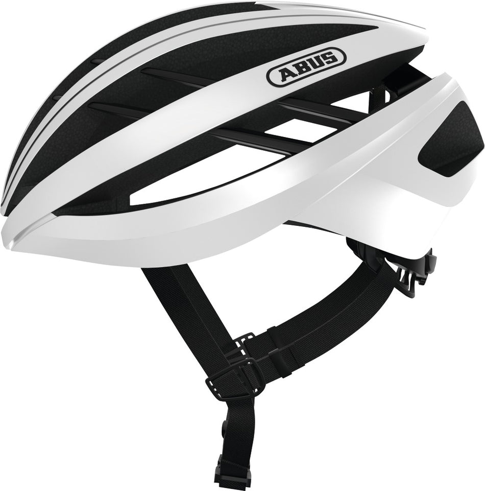 Abus Aventor MIPS Rennrad-Helm polar white