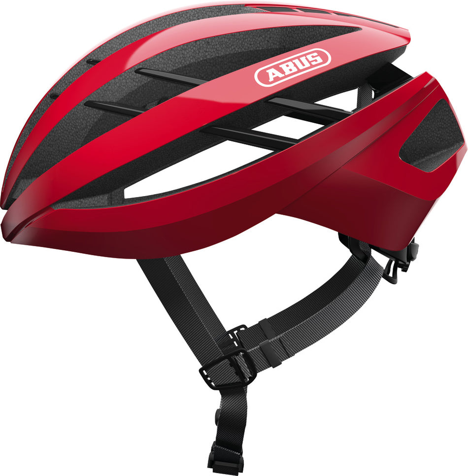 Abus Aventor Rennrad-Helm racing red