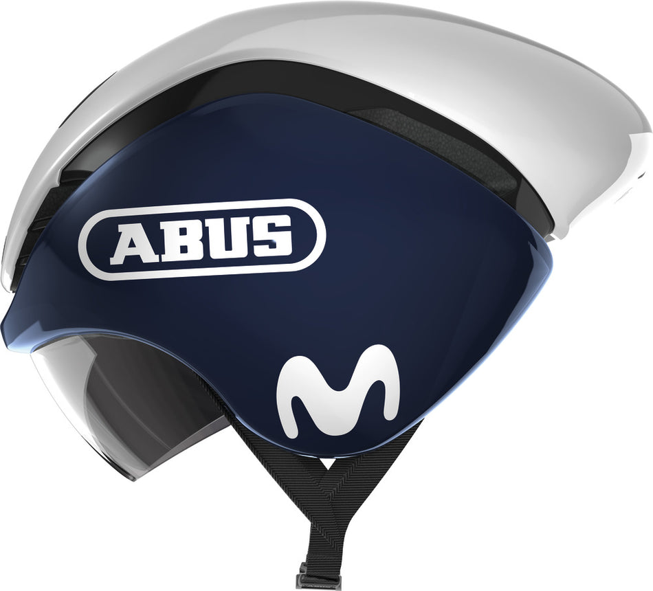 Abus GameChanger TT Movistar Team 20 Rennrad-Helm
