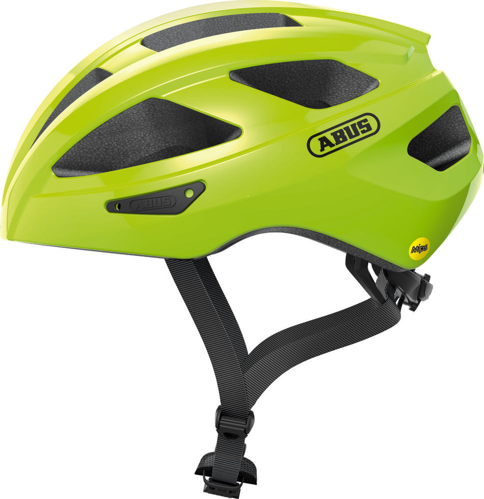 Abus Macator MIPS Rennrad-Helm signal yellow