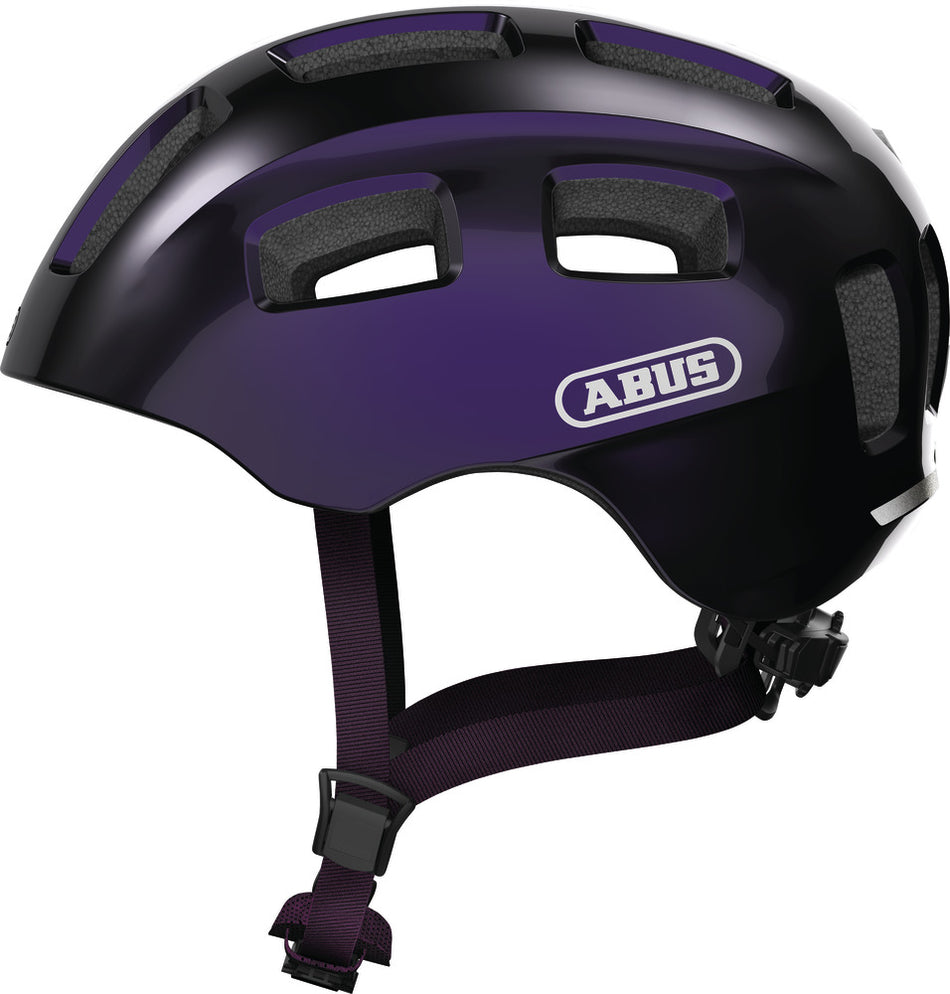 Abus Youn-I 2.0 Kinder-Helm black violet