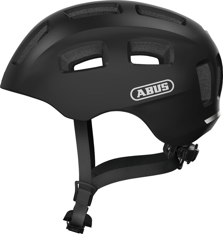 B-Ware - Abus Youn-I 2.0 Kinder-Helm velvet black (Gebrauchtware)