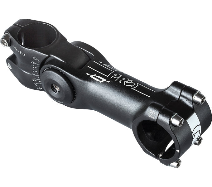 PRO Vorbau LT verstellbar -30° bis + 40° 1 1/8" 31,8 mm schwarz