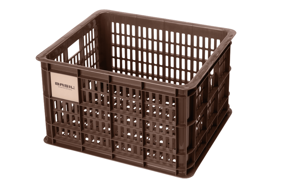 Basil Crate Fahrradkasten braun