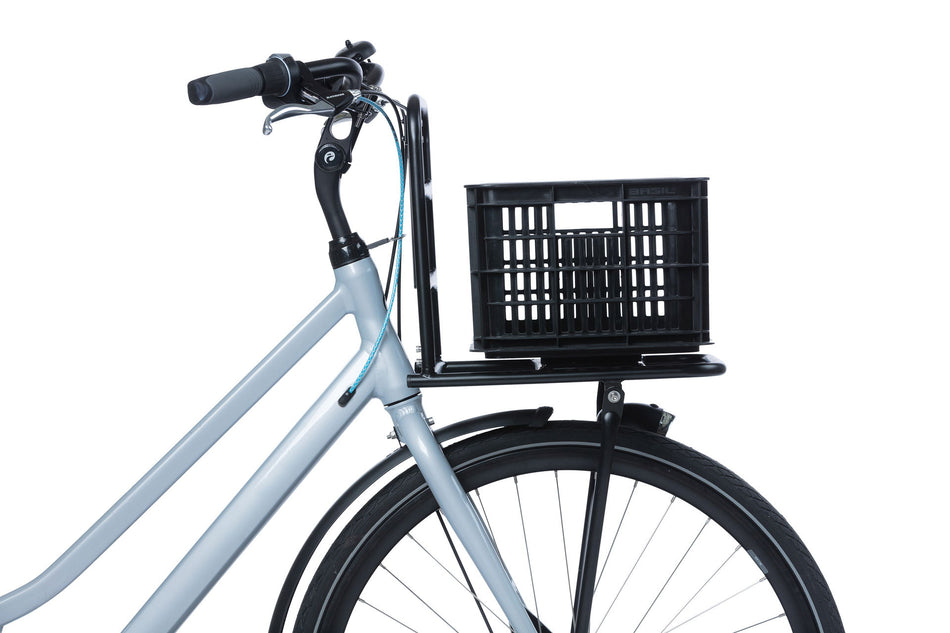 Basil Crate S MIK 2.0 Kunststoff-Fahrradkasten schwarz 17,5 L