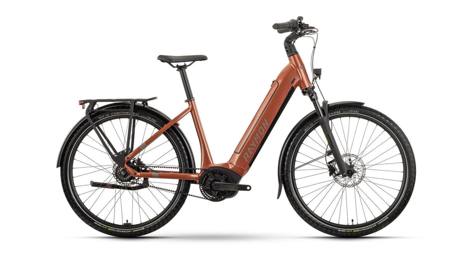 Raymon Metmo base CB 600 Wh E-Bike Wave 27,5" copper/taupe