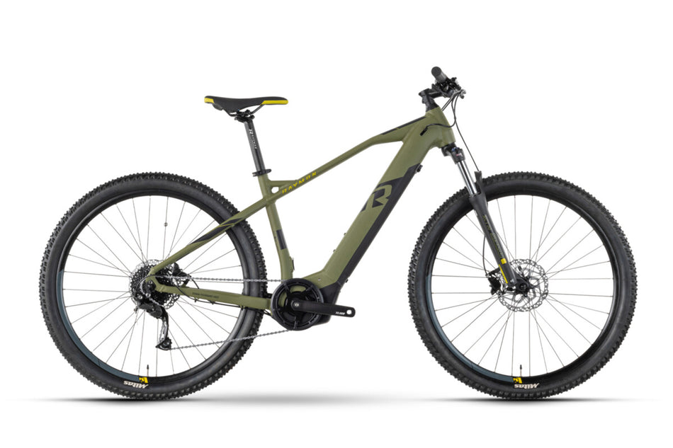 Raymon HardRay E 4.0 500 Wh E-Bike Hardtail Diamant 29" armor/black/mustard