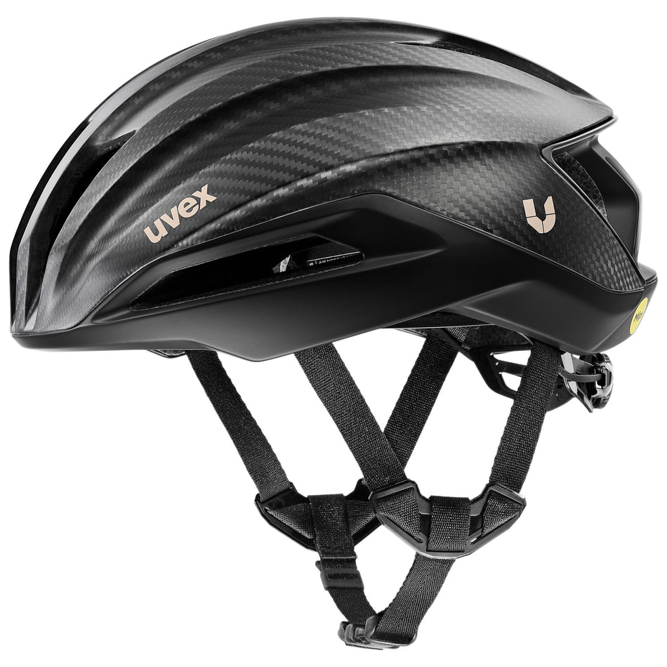 Uvex Ultimate Surge Carbon Mips Rennrad-Helm all black matt