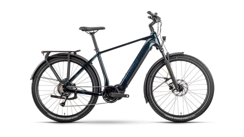 Raymon Tourray 630 Wh E-Bike Diamant 27,5" nebular blue/chrome