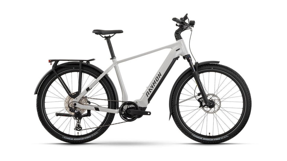 Raymon Tourray Pro 800 Wh E-Bike Diamant 27,5" storm/black/kobalt