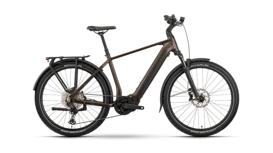 Raymon Tourray Ultra 720 Wh E-Bike Diamant 27,5" tenmoku/black