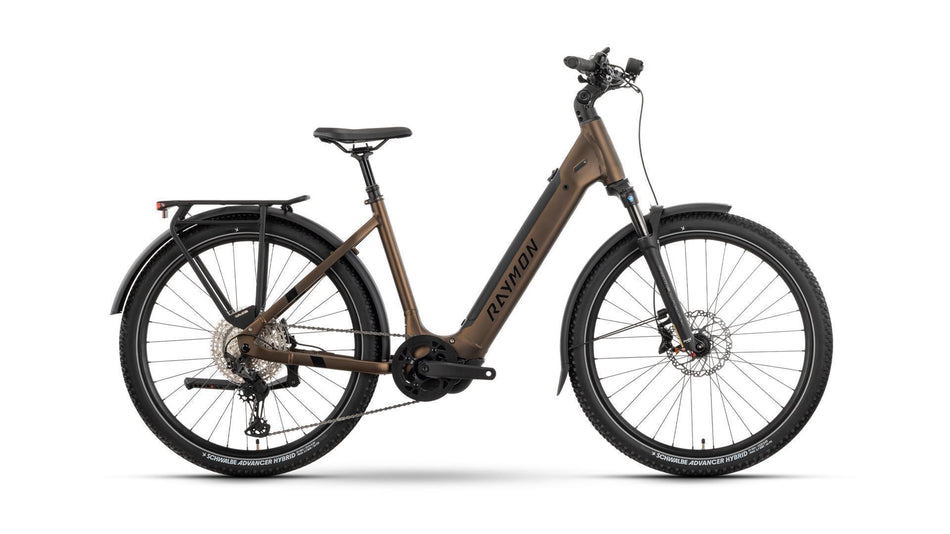 Raymon Tourray Ultra 720 Wh E-Bike Wave 27,5" tenmoku/black