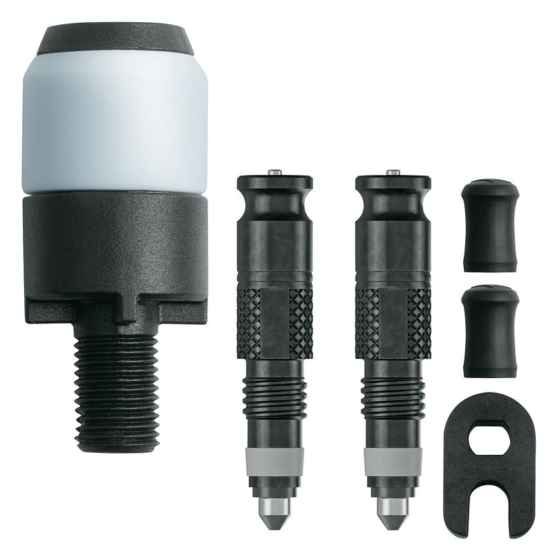 Schwalbe Clik Valve Umrüst-Set SV inkl. SKS Clik Valve-Adapter für Fahrrad Pumpenkopf