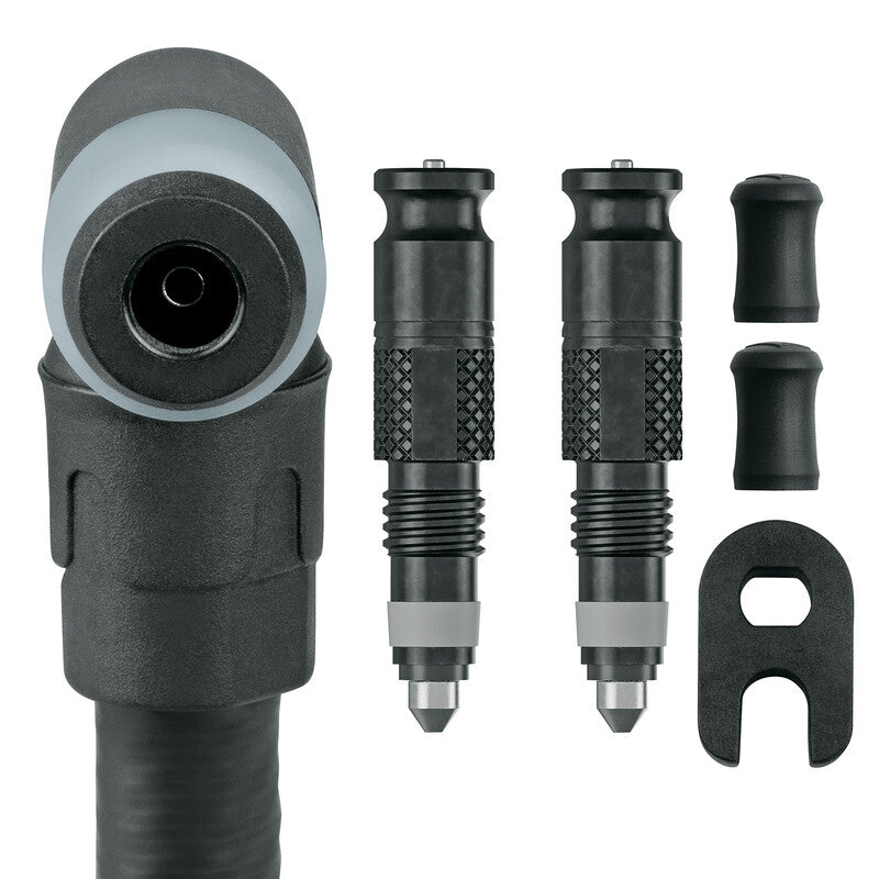 Schwalbe Clik Valve Umrüst-Set SV-SCV inkl. SKS Clik Valve-Pumpenkopf