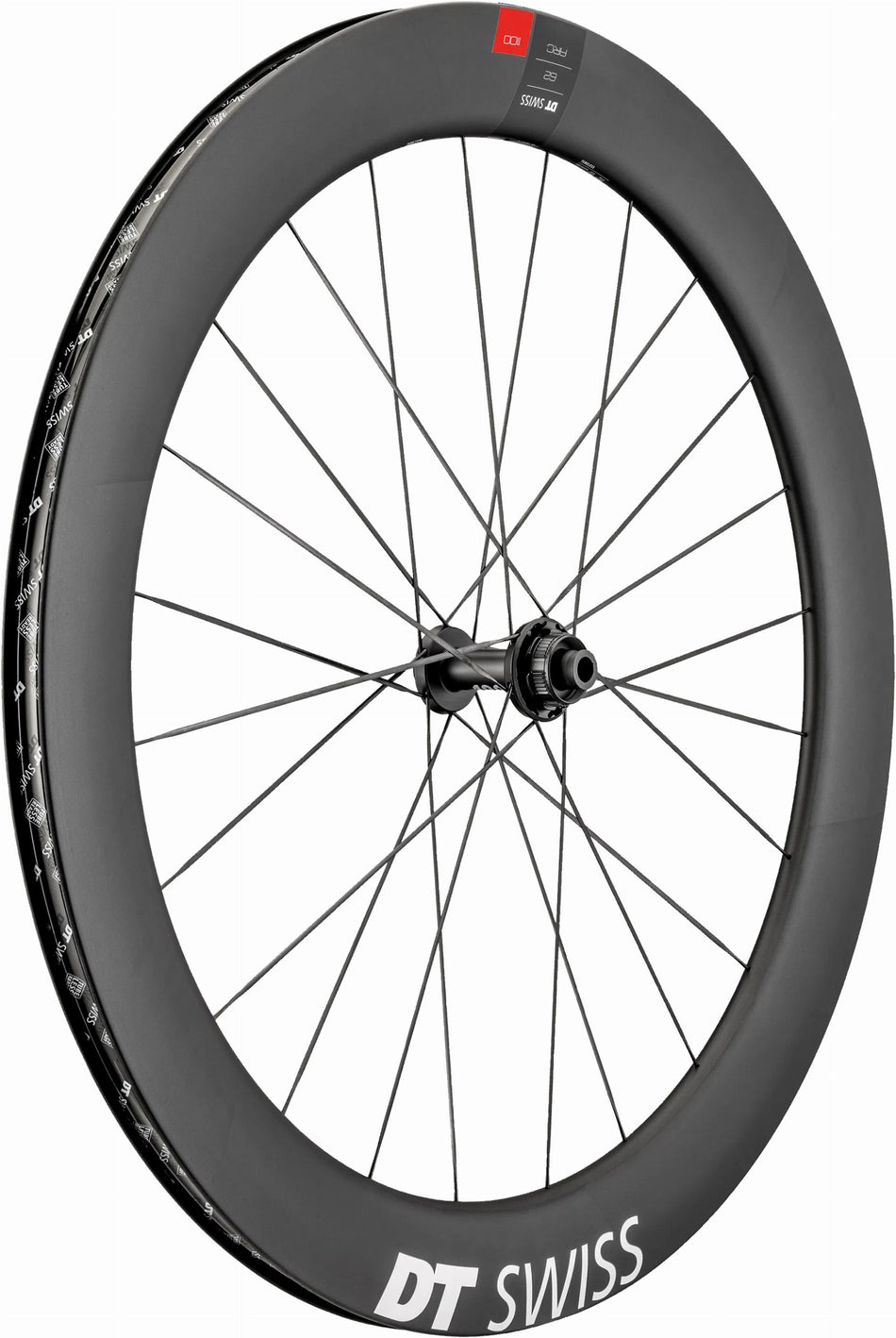 DT Swiss ARC 1100 Dicut, Vorderrad 28", Carbon, Center Lock, Felgenhöhe 62 mm für Steckachse 12/100 mm TA