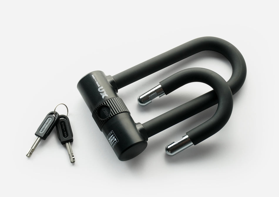 tex-lock U/X Bundle Bügelschloss black