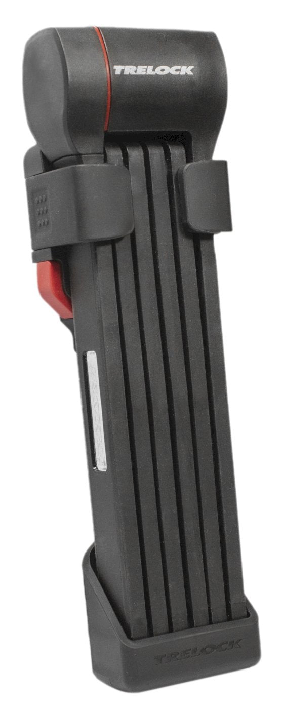 Trelock FS 480 Cops® X-Press AirTag Faltschloss schwarz 100 cm